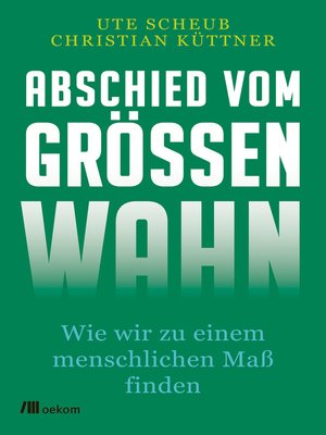 cover image of Abschied vom Größenwahn
